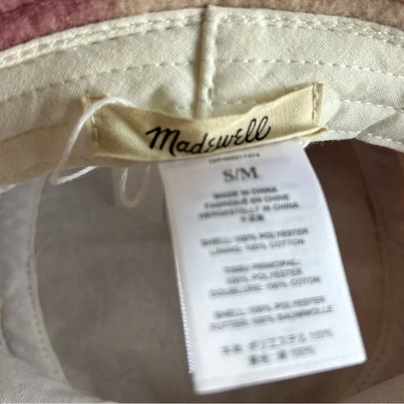 Beautiful MADEWELL Bucket Hat Size S/M!💕💕💕💕💕 - Picture 3 of 7